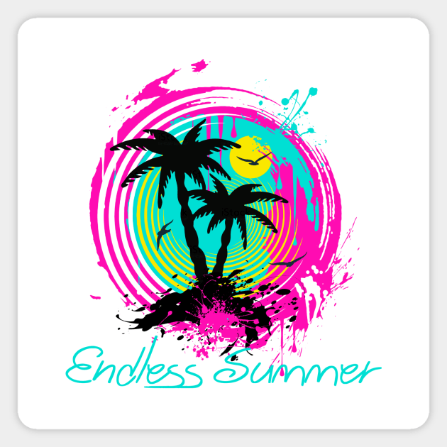 Endless Summer Sticker by Artizan